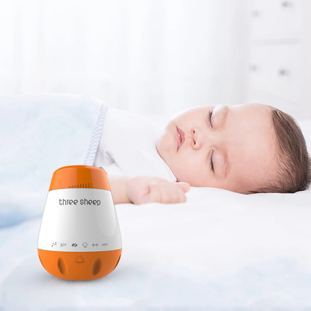 Uspokajający Kubek do Spania dla Dziecka z 6 Kojącymi Dźwiękami, Inteligentną Aktywacją Głosową i Ładowaniem USB – Idealny do Pokoju i Podróży