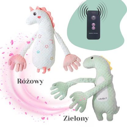 Kojące dłonie, uspokajająca, elektryczna poduszka dla niemowląt - automatyczne poklepywanie - pilot